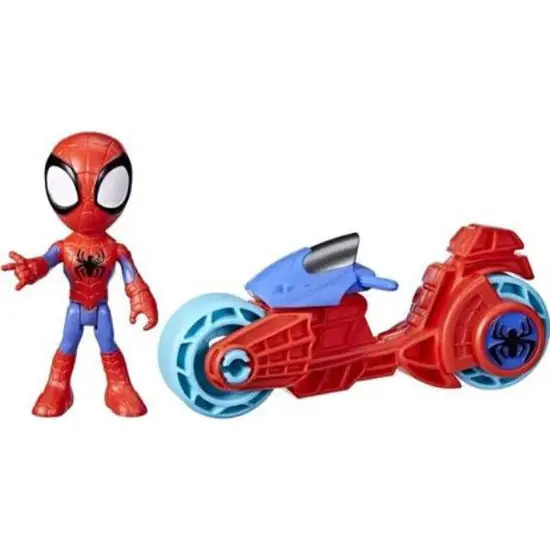 Profesional FIGURA SPIDEY C/MOTOCICLETA