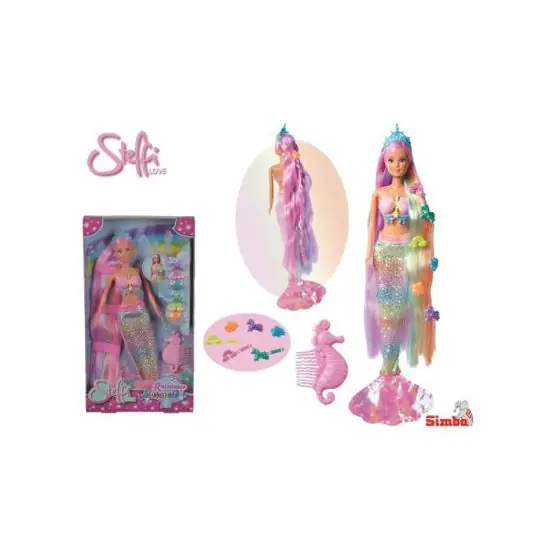 Rebajas MUÑECA SIRENA ARCOIRIS STEFFI LOVE