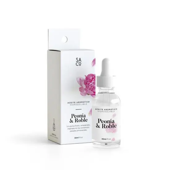ACEITE AROMÁTICO HIDROSOLUBLE PEONIA Y ROBLE Edición Limitada