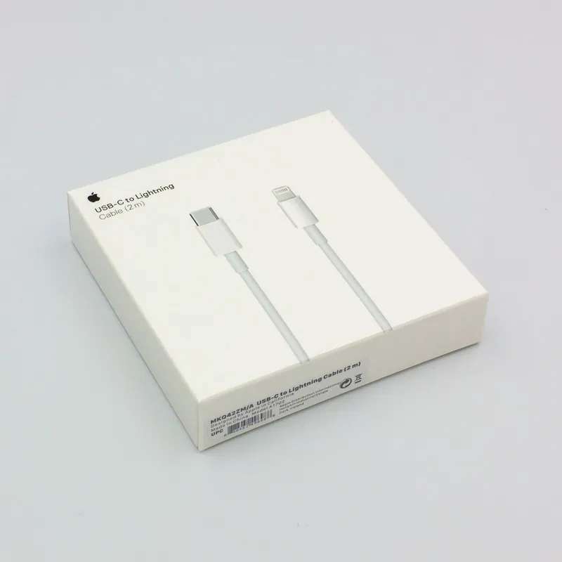 Precio Bajo Cable Lightning a Tipo C de 2 Metros Apple Carga Rápida Original iPhone
