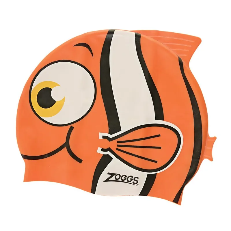A Buen Precio Gorra de Natación Zoggs Jnr Character Cap - Goldfish Anaranjado