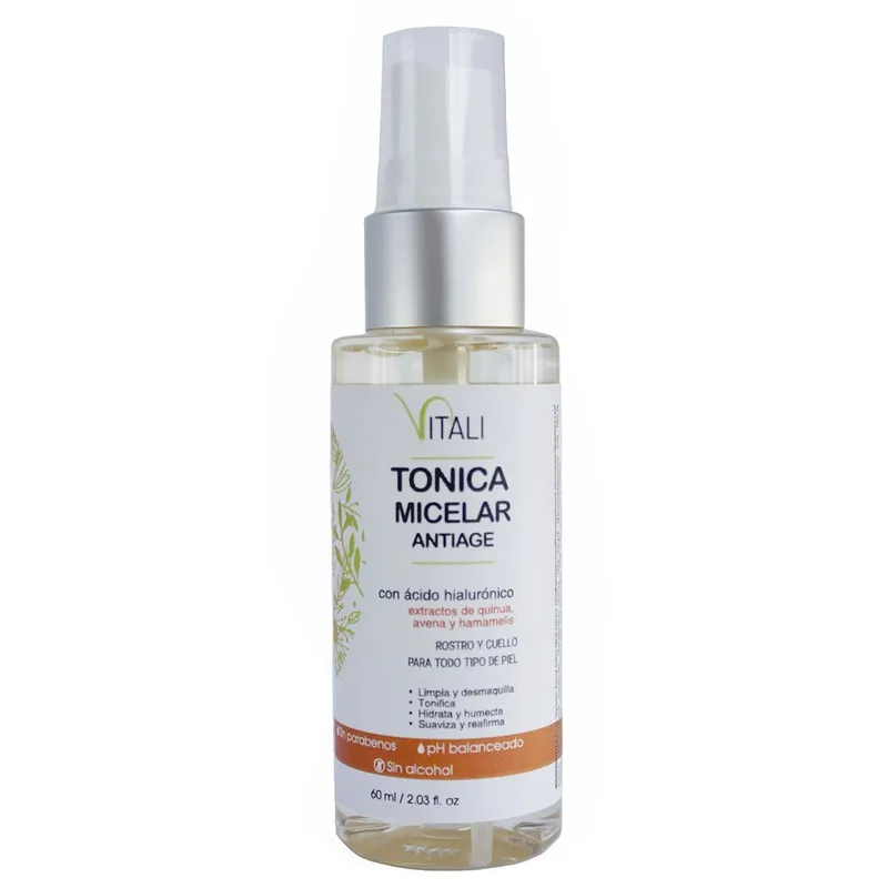 Edición Limitada Loción Tónica Micelar Vitali 60 ml