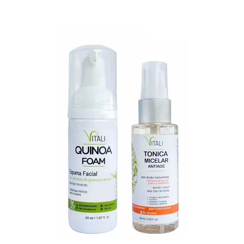 Rebajas Tratamiento Limpiador Facial: Espuma 50 ml + Tónica 60 ml